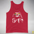 Pride Sloth Bear Pride Flag Sunglasses Premium Tank Top - Red